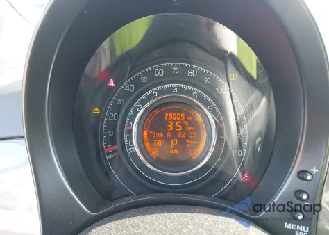 2012 Fiat 500 Sport из США, поврежденный, VIN 3C3CFFBR8CT366360